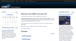 Desktop Screenshot of courses.comet.ucar.edu