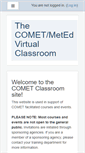 Mobile Screenshot of courses.comet.ucar.edu