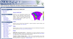 Desktop Screenshot of narccap.ucar.edu