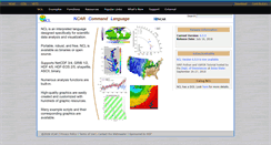 Desktop Screenshot of ncl.ucar.edu