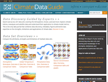 Tablet Screenshot of climatedataguide.ucar.edu