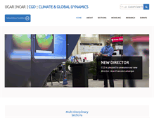Tablet Screenshot of cgd.ucar.edu